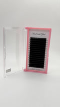 0.3 matte black lash trays